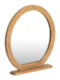 Barker and Stonehouse Brown Selene Mindi Wood Mirror
