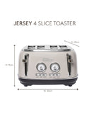 Haden Putty Jersey 4 slice toaster, UK version