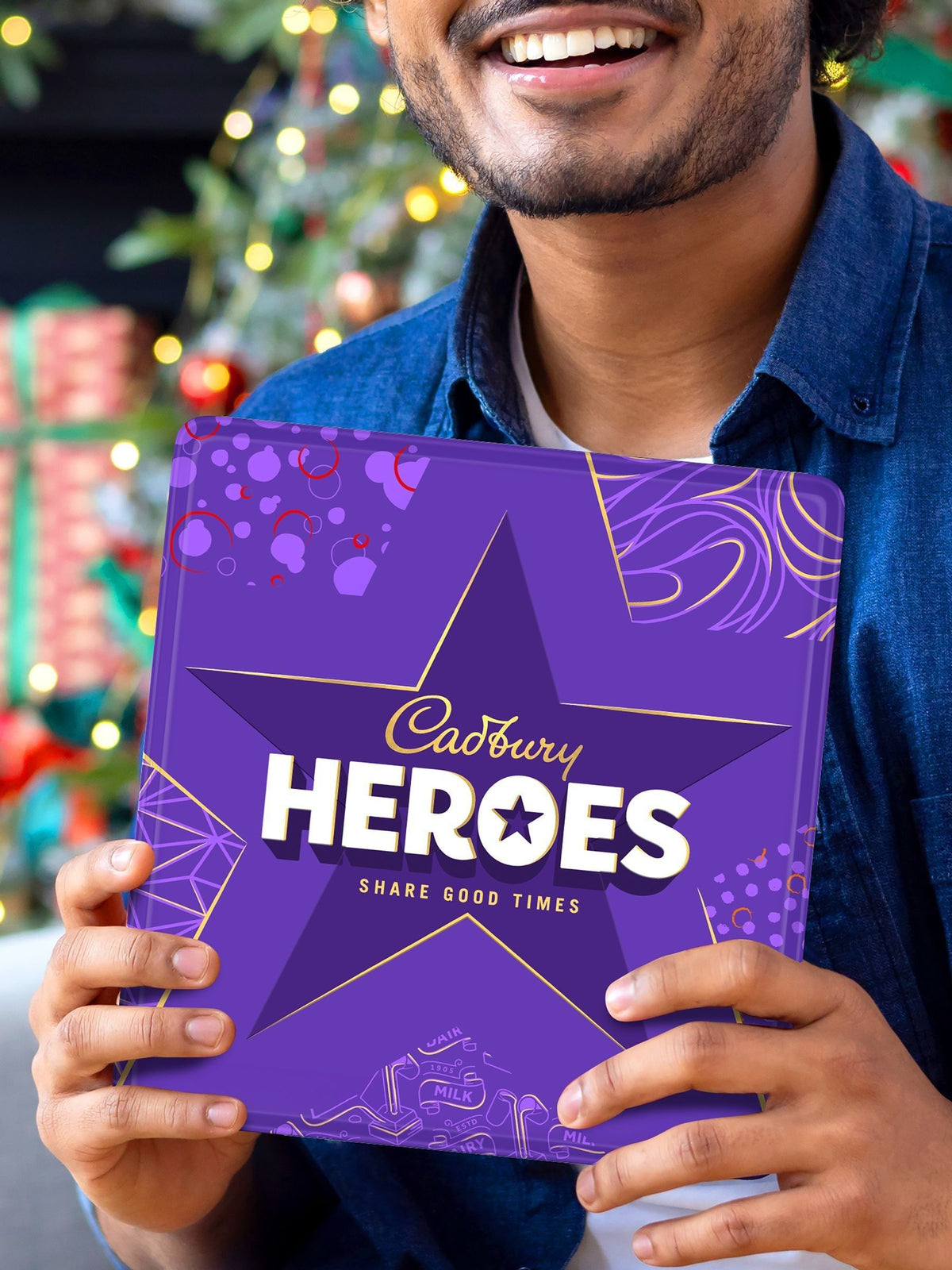 Cadbury Heroes Chocolate Gift Tin 700g