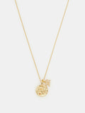 Accessorize gold-plated zodiac charm necklace - British product