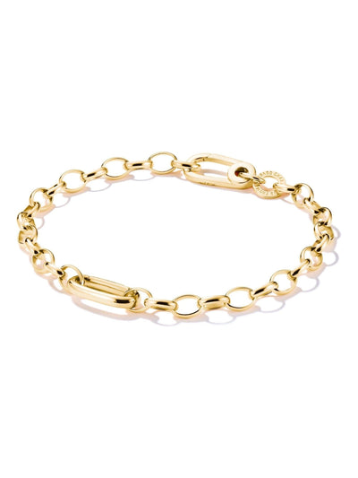 Thomas Sabo Gold Tone Charm Connect Link Bracelet 19cm