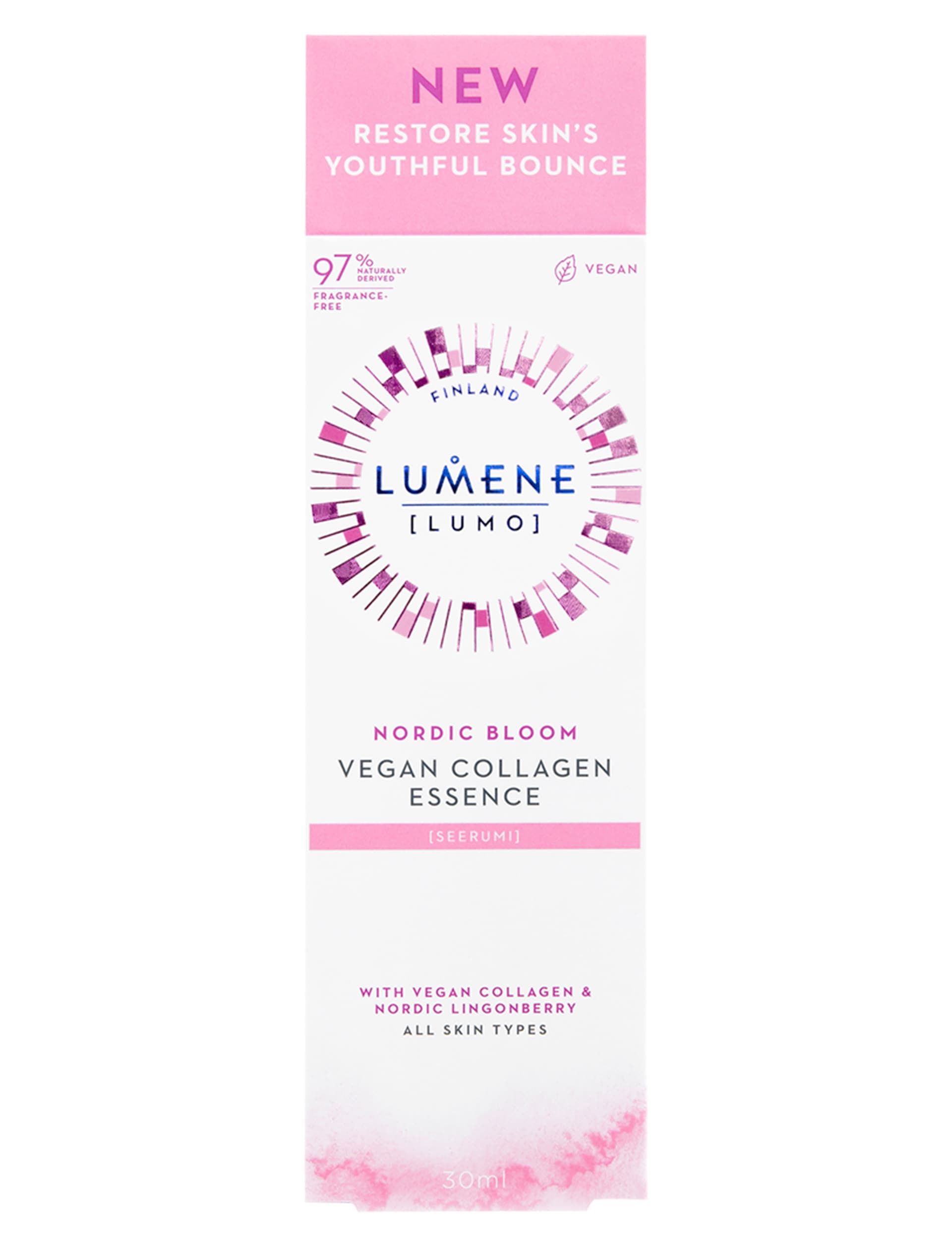 Lumene Vegan Collagen Essence serum 30ml (British brand)