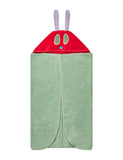 MORI Very Hungry Caterpillar hooded towel (British brand)