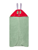 MORI Very Hungry Caterpillar hooded towel (British brand)