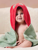 MORI Very Hungry Caterpillar hooded towel (British brand)
