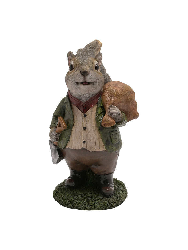 Widdop Green Suited Squirrel Figurine