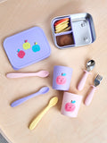 JoJo Maman Bébé Apples 2-Pack Silicone Cups