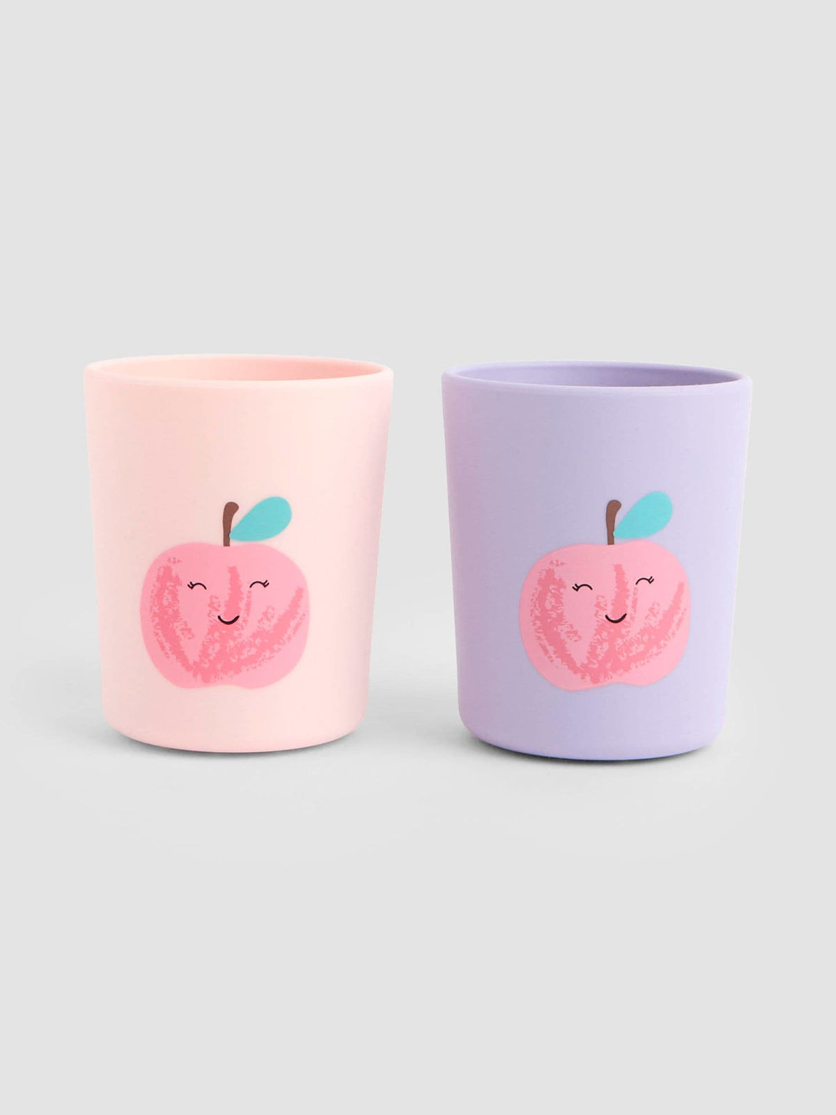 JoJo Maman Bébé Apples 2-Pack Silicone Cups