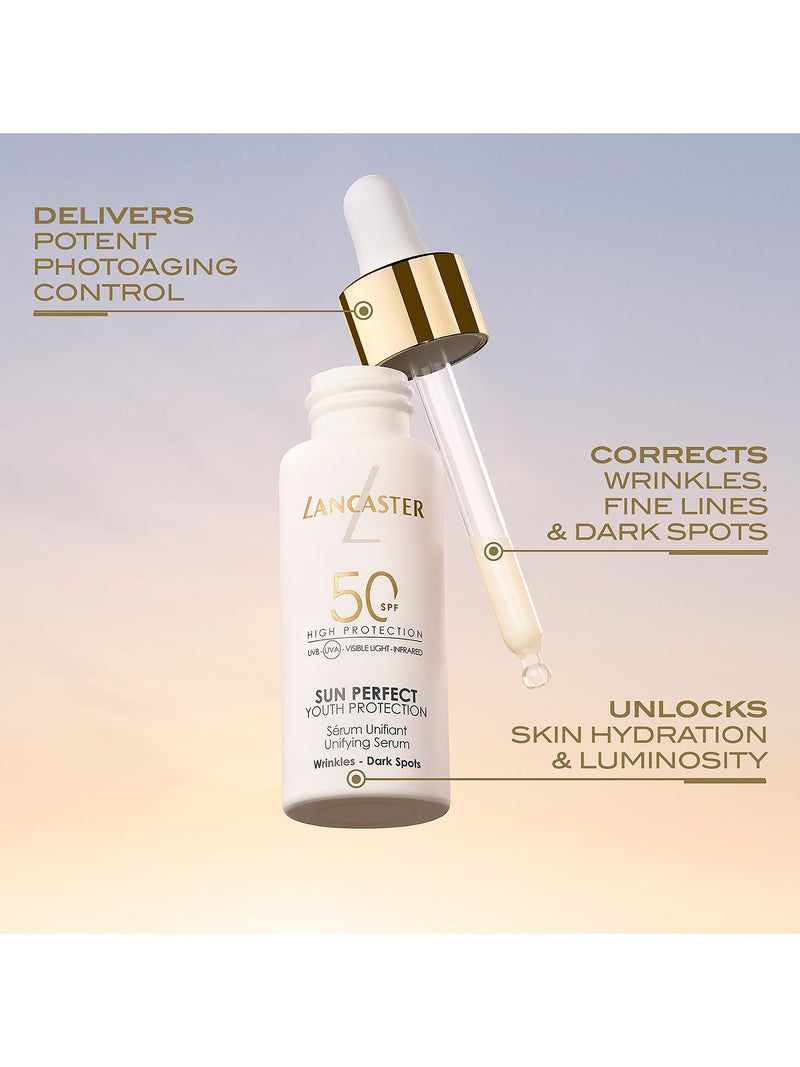 Lancaster SPF 50 Sun Perfect Unifying Serum 30ml, UK version