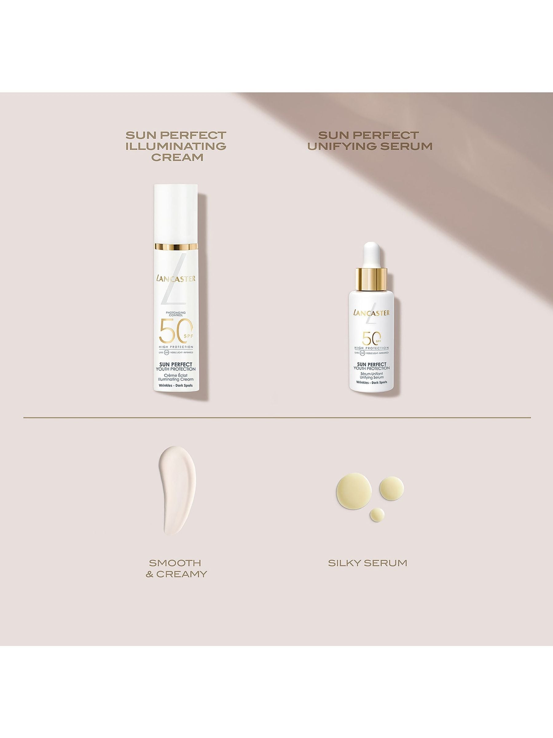 Lancaster SPF 50 Sun Perfect Unifying Serum 30ml, UK version