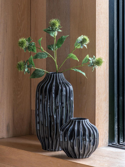 Gallery Home Green Artificial Thistle Artificial Floral Stems (12 Stems)