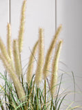 Gallery Home white faux potted grass 5 pack UK version