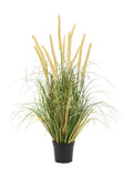 Gallery Home white faux potted grass 5 pack UK version