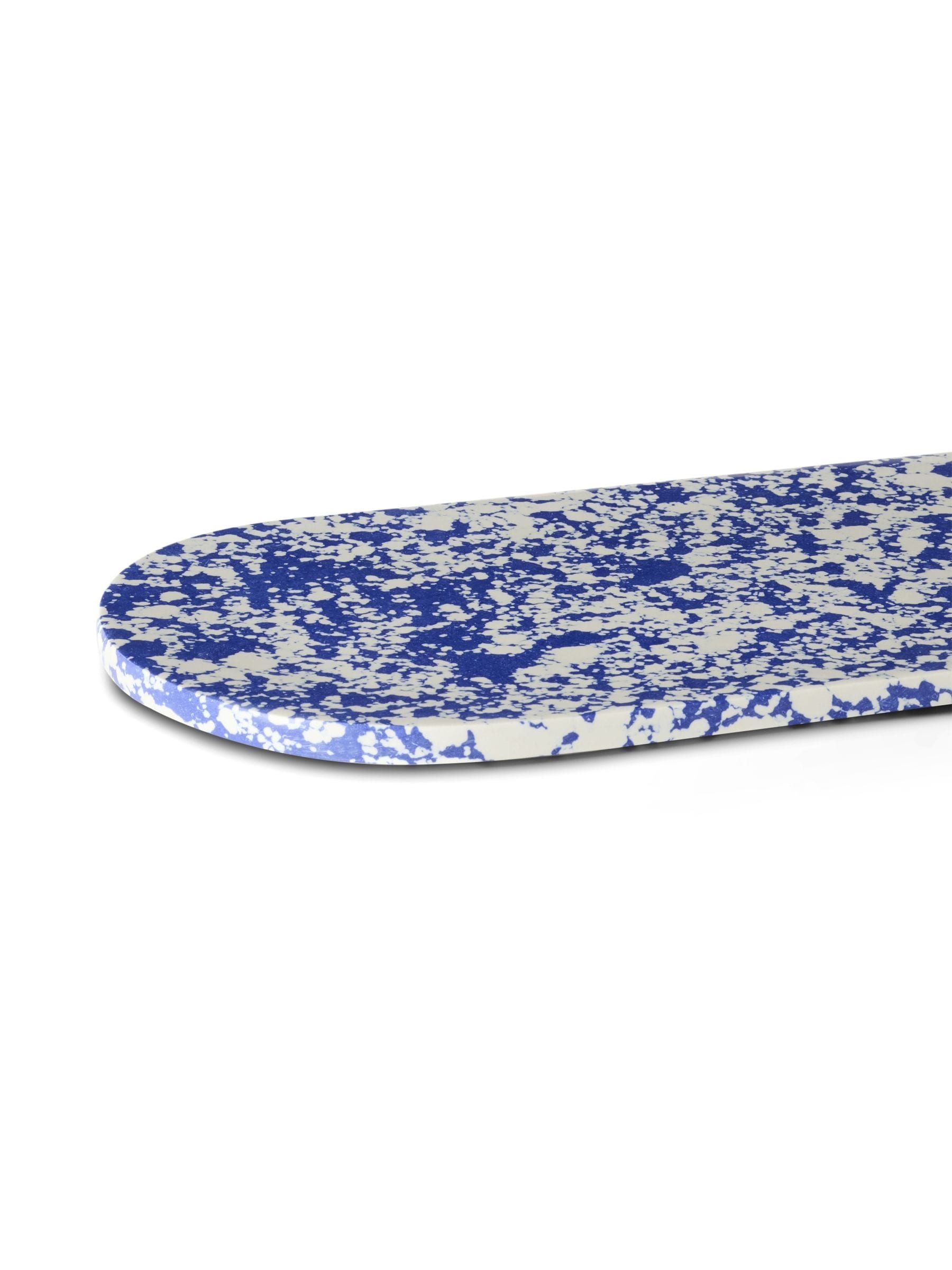 Curateology Blue Rock Large Serving Platter - British product
