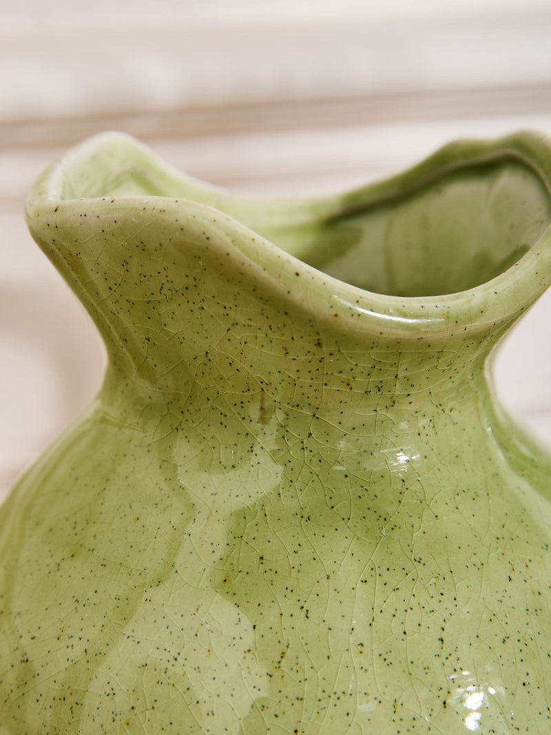 Dibor Green Goathland Speckled Jug - British product