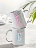 Personalised Initial Mug & Coaster Set by Loveabode