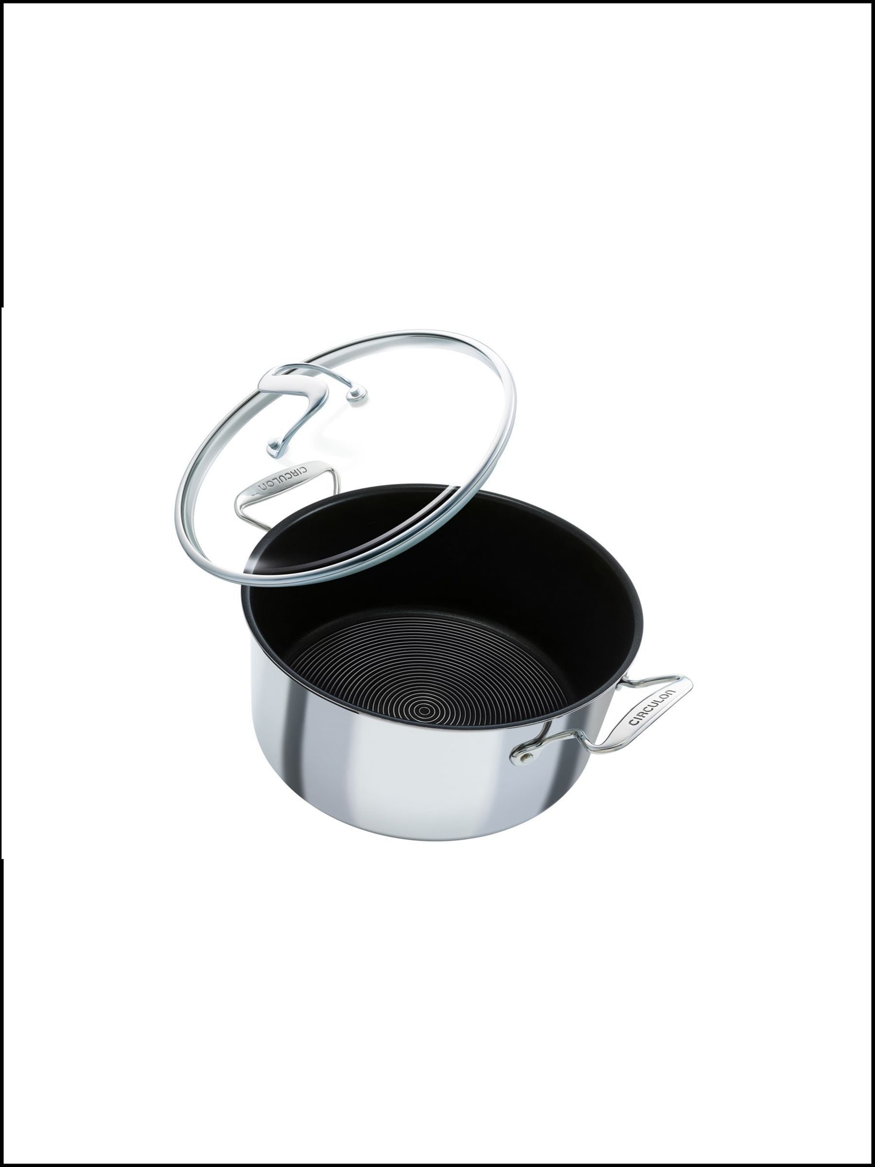 Circulon Silver C Series Steelshield Clad stockpot 26cm 7.6L - British product