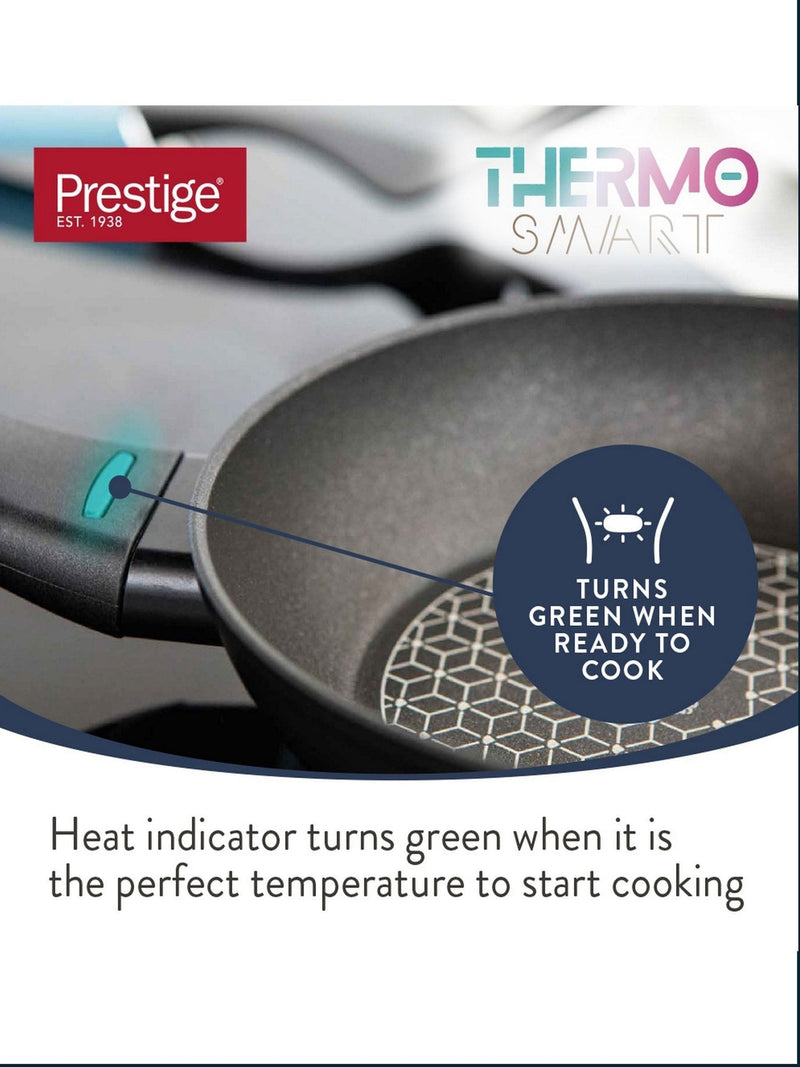 Prestige Black Thermosmart frying pan 30cm, imported from the UK