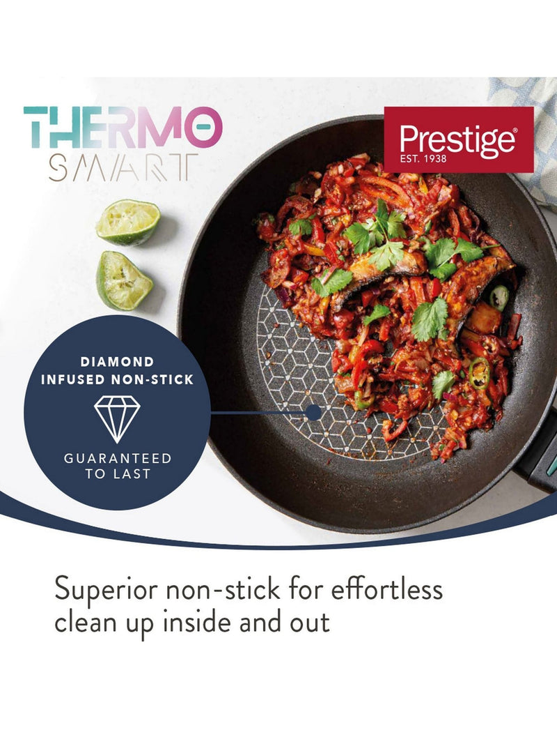 Prestige Black Thermosmart frying pan 30cm, imported from the UK