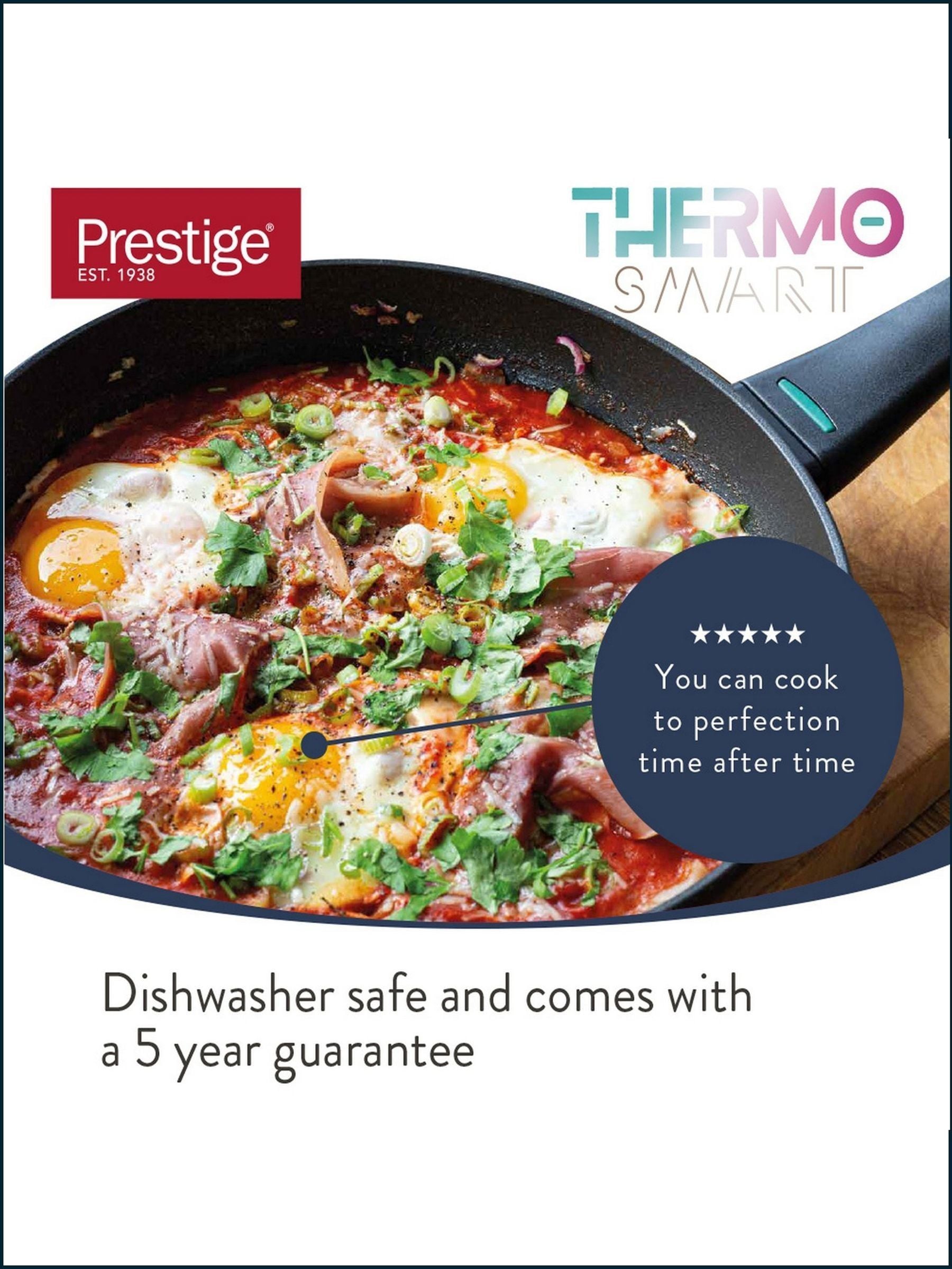 Prestige Black Thermosmart frying pan 30cm, imported from the UK