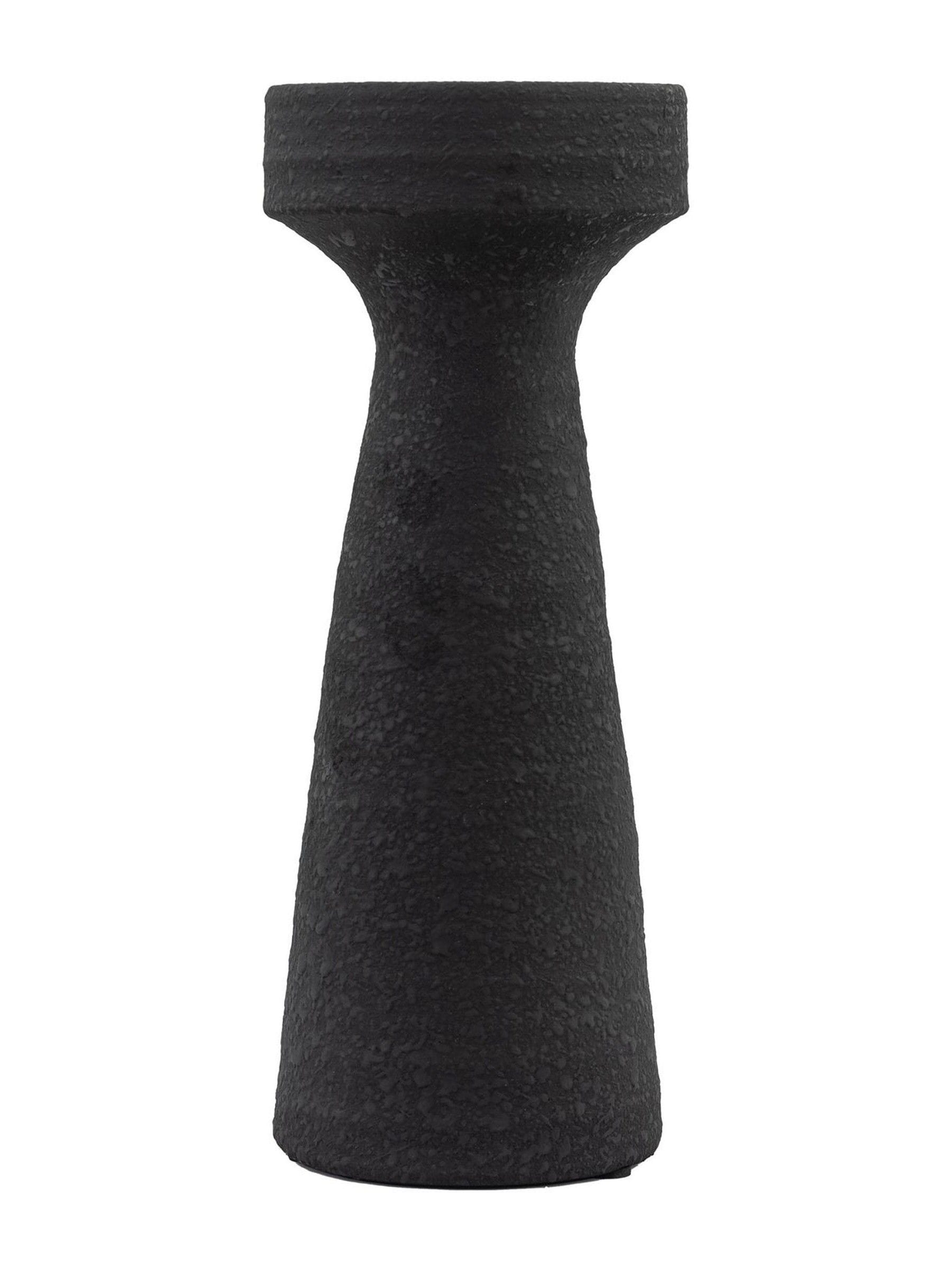Gallery Home Black Lollie Pillar Holder