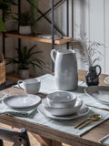 Gallery Home Cream Earthy Ridged Pasta Bowls 4 Pack, UK version