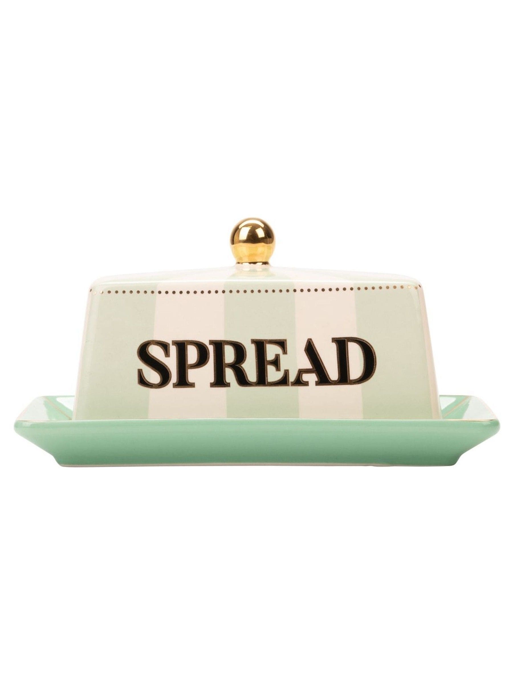 Yvonne Ellen Green Elephant Butter Dish