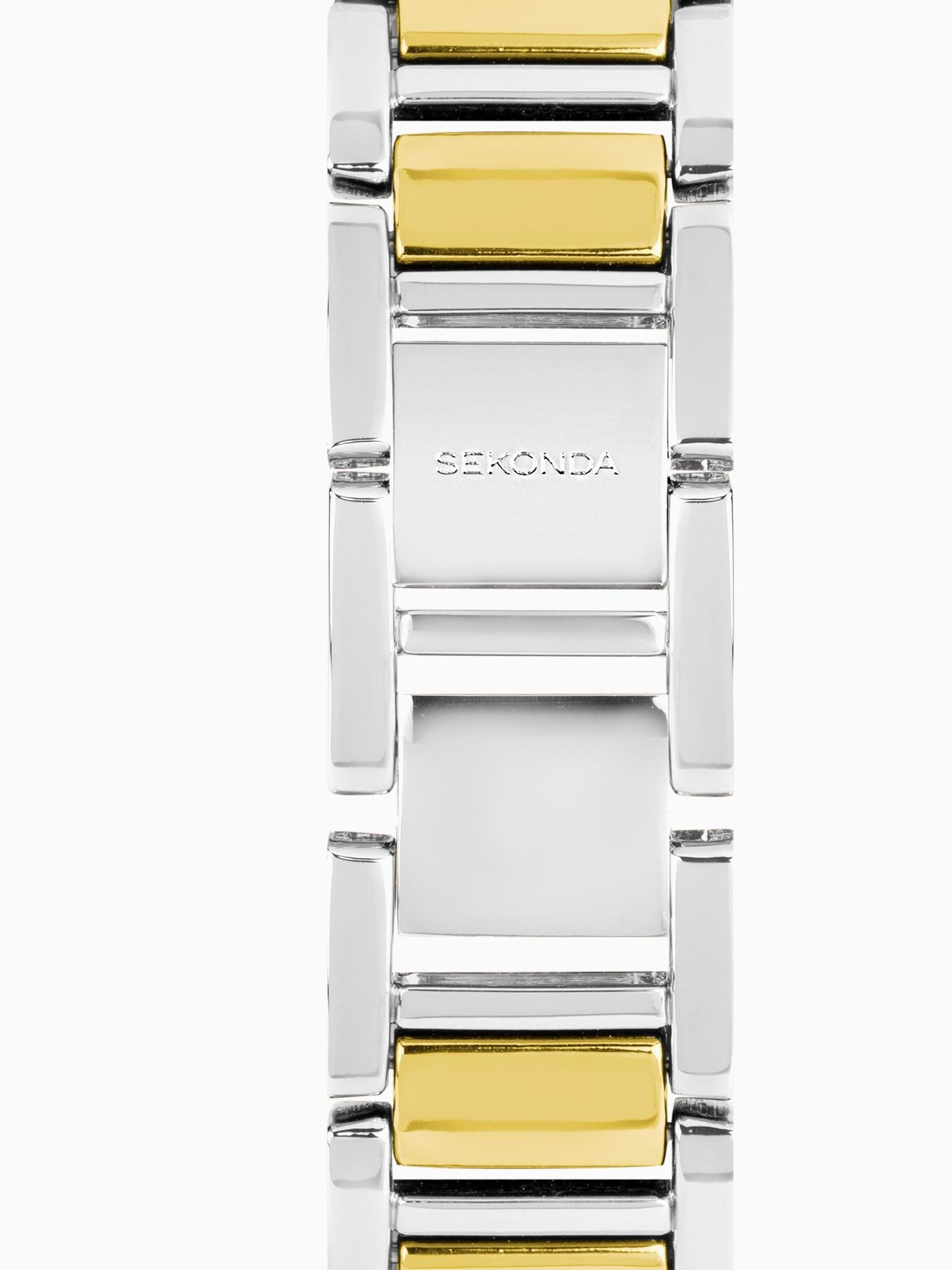 Sekonda Silver Gold Classic Beaumont Watch 28mm (British brand)