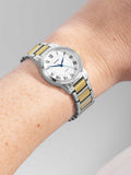 Sekonda Silver Gold Classic Beaumont Watch 28mm (British brand)