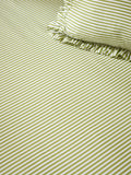 Lucy Tiffney green stripe fitted sheet, UK version