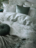 Laura Ashley Green Duck Egg Tatton 200 Thread Count Duvet Cover and Pillowcase Set