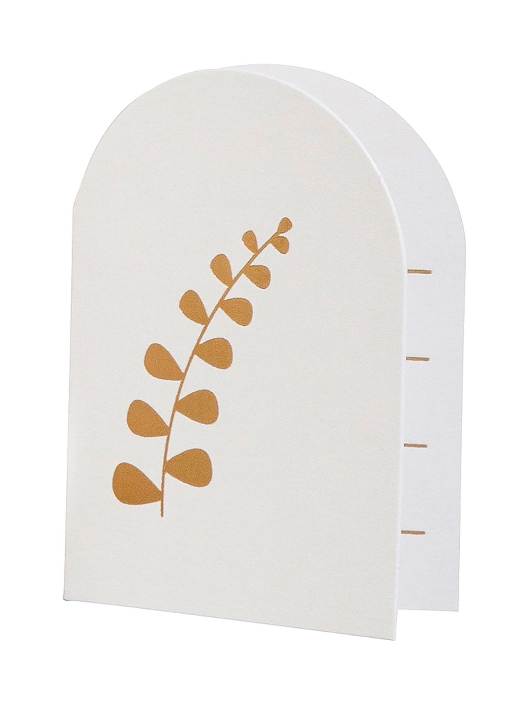 Hallmark White Gold Premium 3D White Swan Greeting Card - Paper Fables