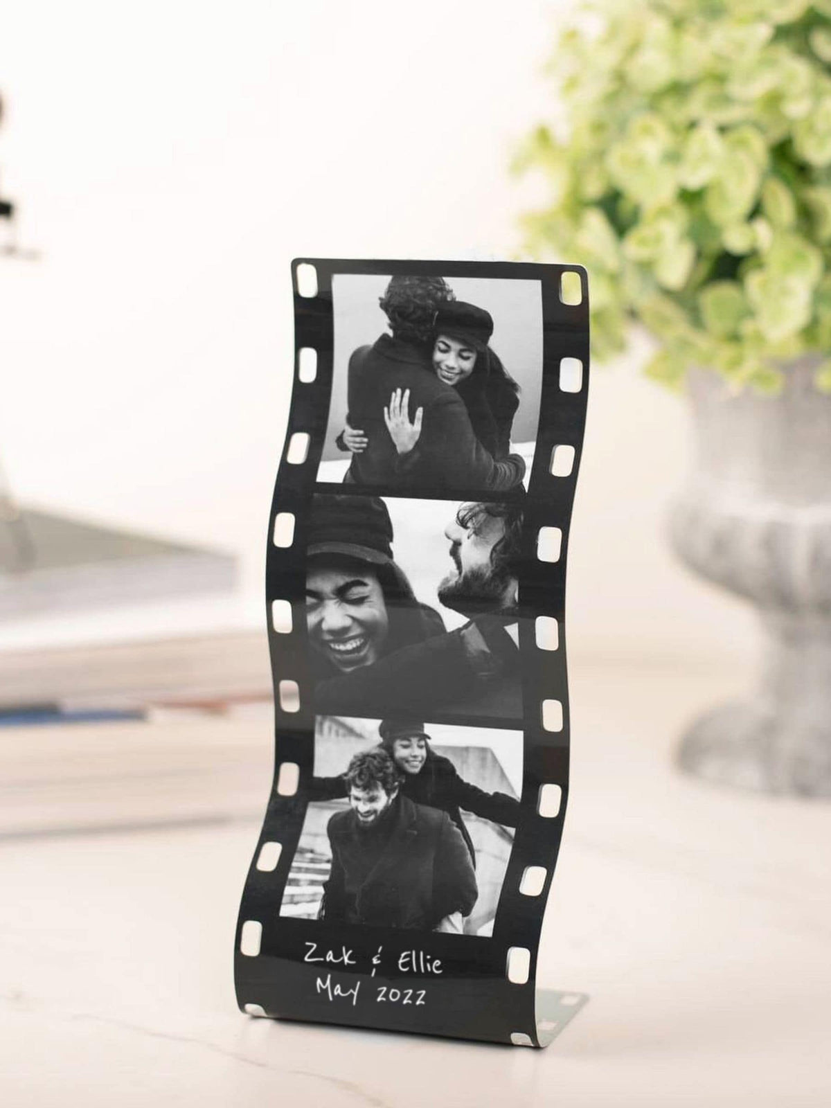 Oakdene personalised metal photo reel, imported from the UK