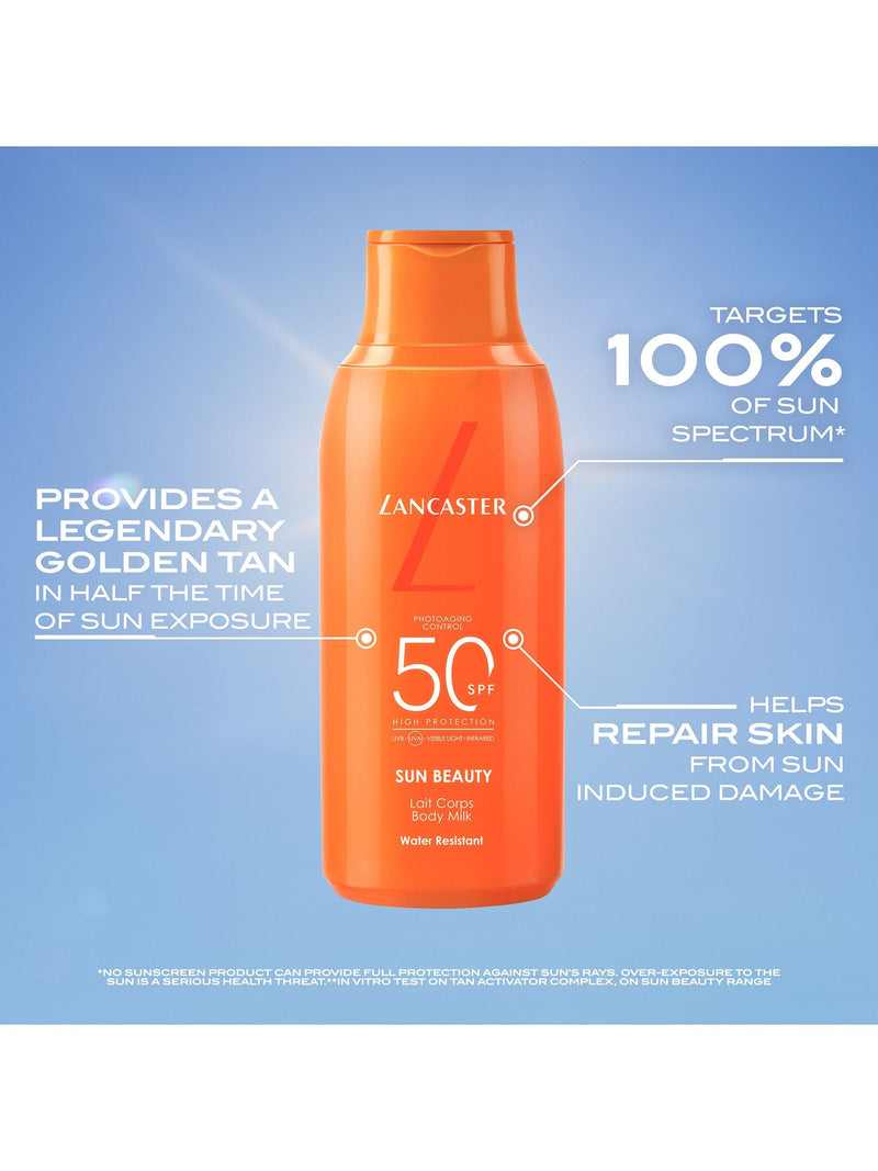 Lancaster SPF 30 suncream and tan maximiser discovery kit, UK version