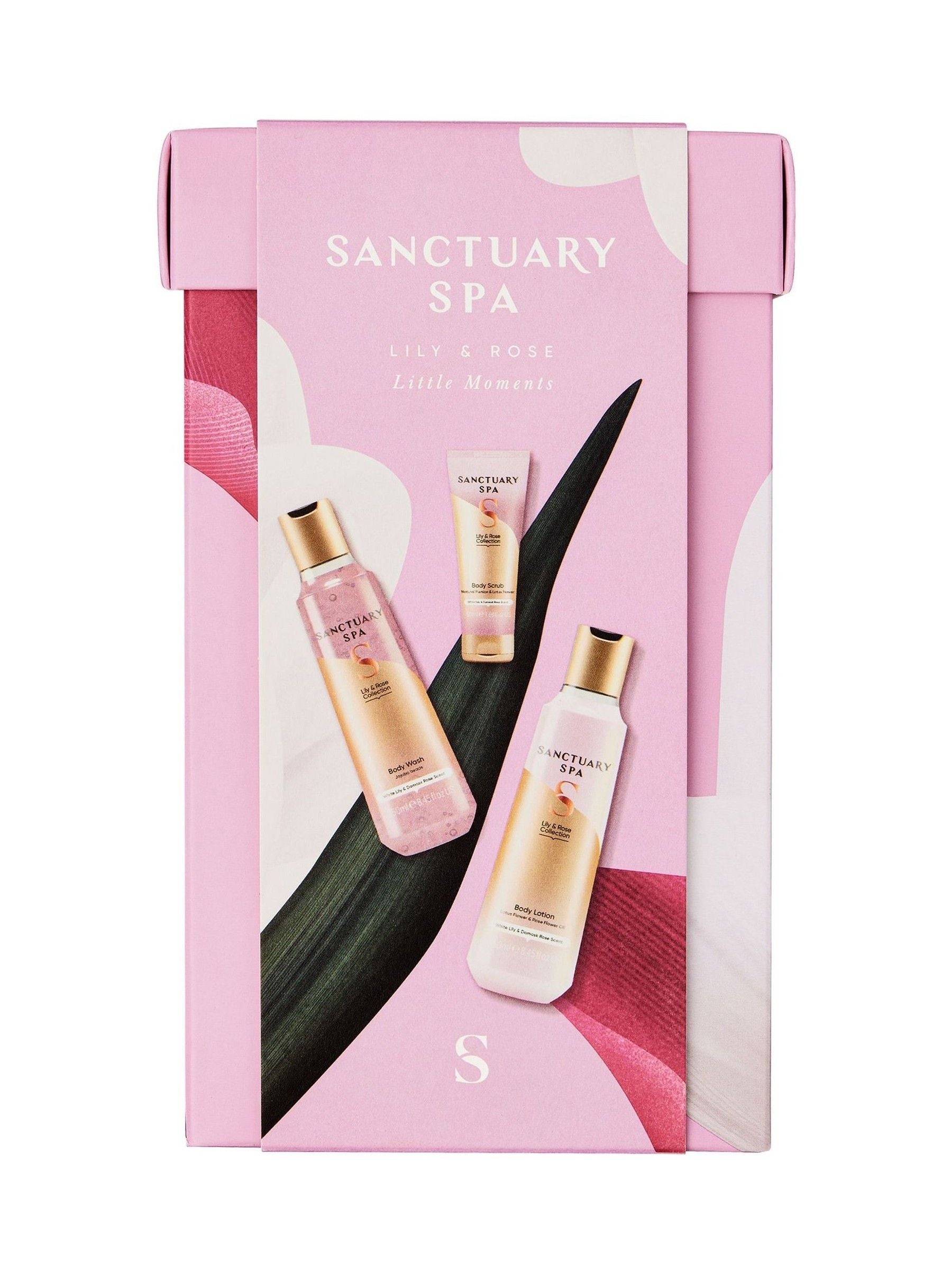 Sanctuary Spa gift set Lily & Rose 3 piece (British brand)