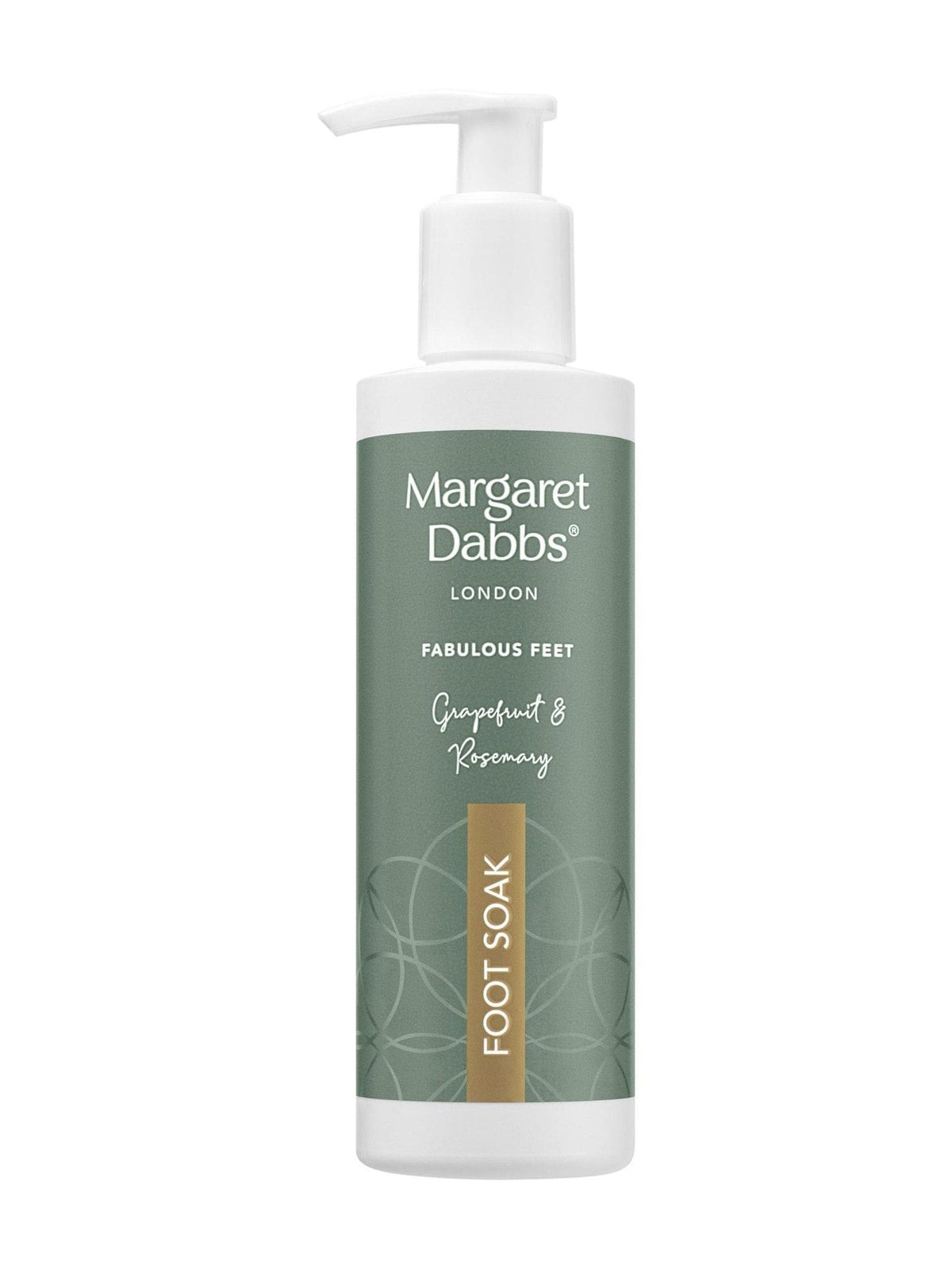 Margaret Dabbs London hydrating foot soak limited edition Grapefruit & Rosemary, imported from the UK