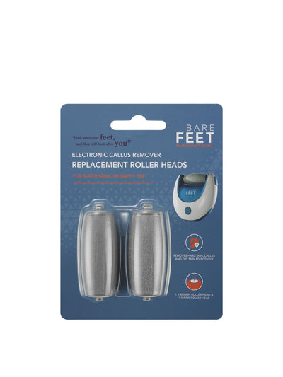 Margaret Dabbs Bare Feet Electronic Callus Remover Replacement Roller Heads Pedicure Tool
