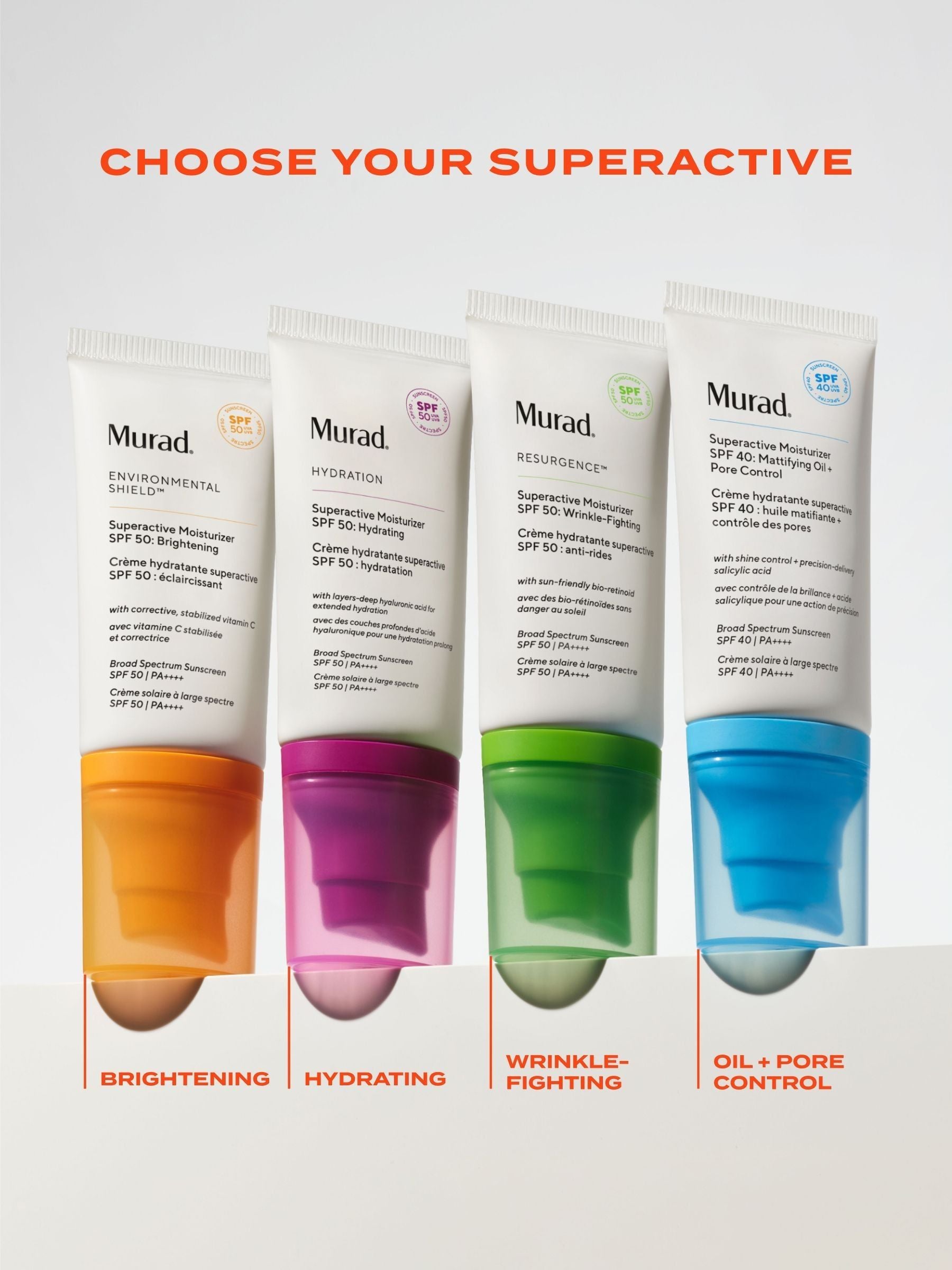 Murad SPF 50 Brightening Moisturiser 50ml, imported from the UK