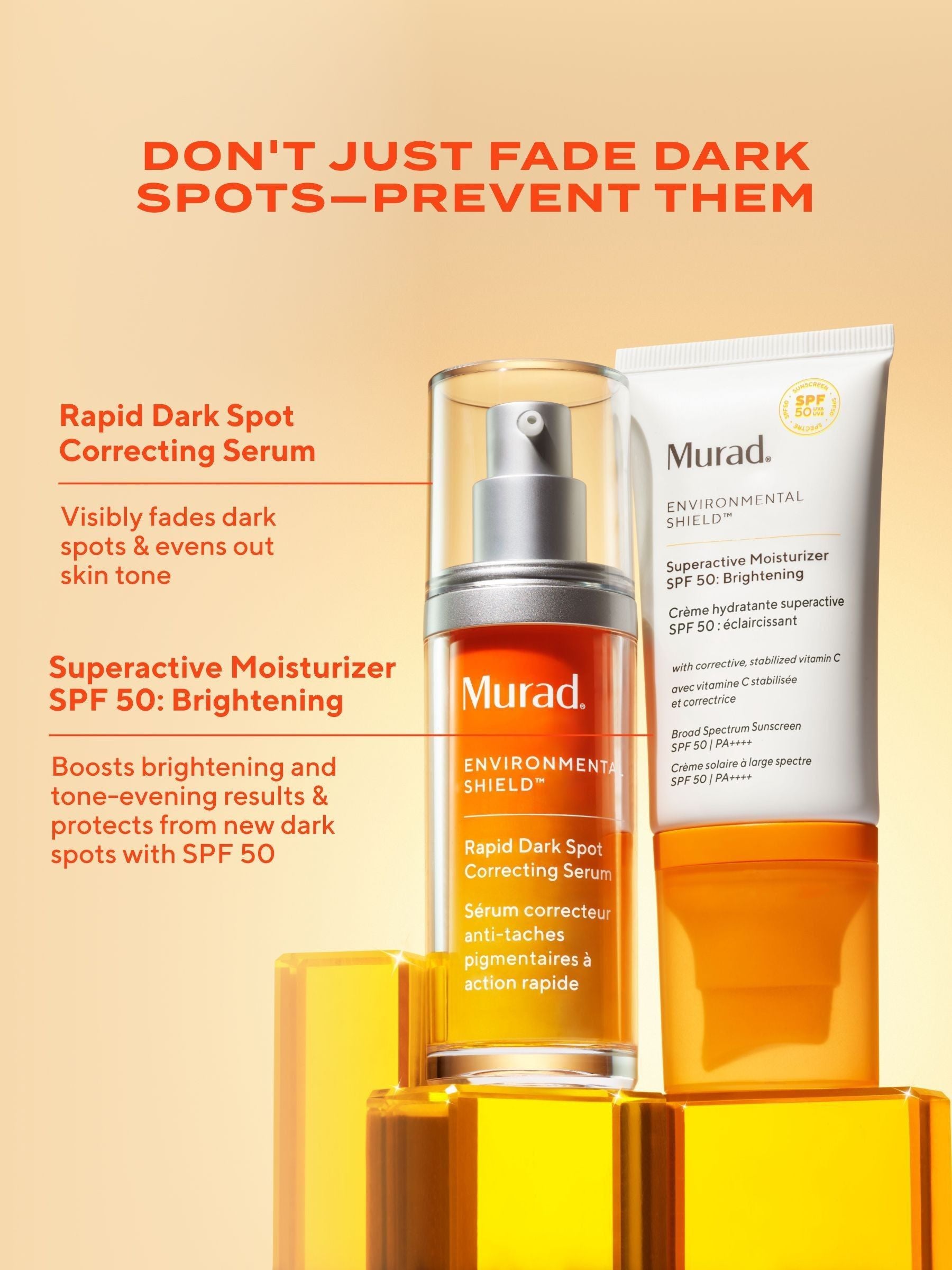 Murad SPF 50 Brightening Moisturiser 50ml, imported from the UK