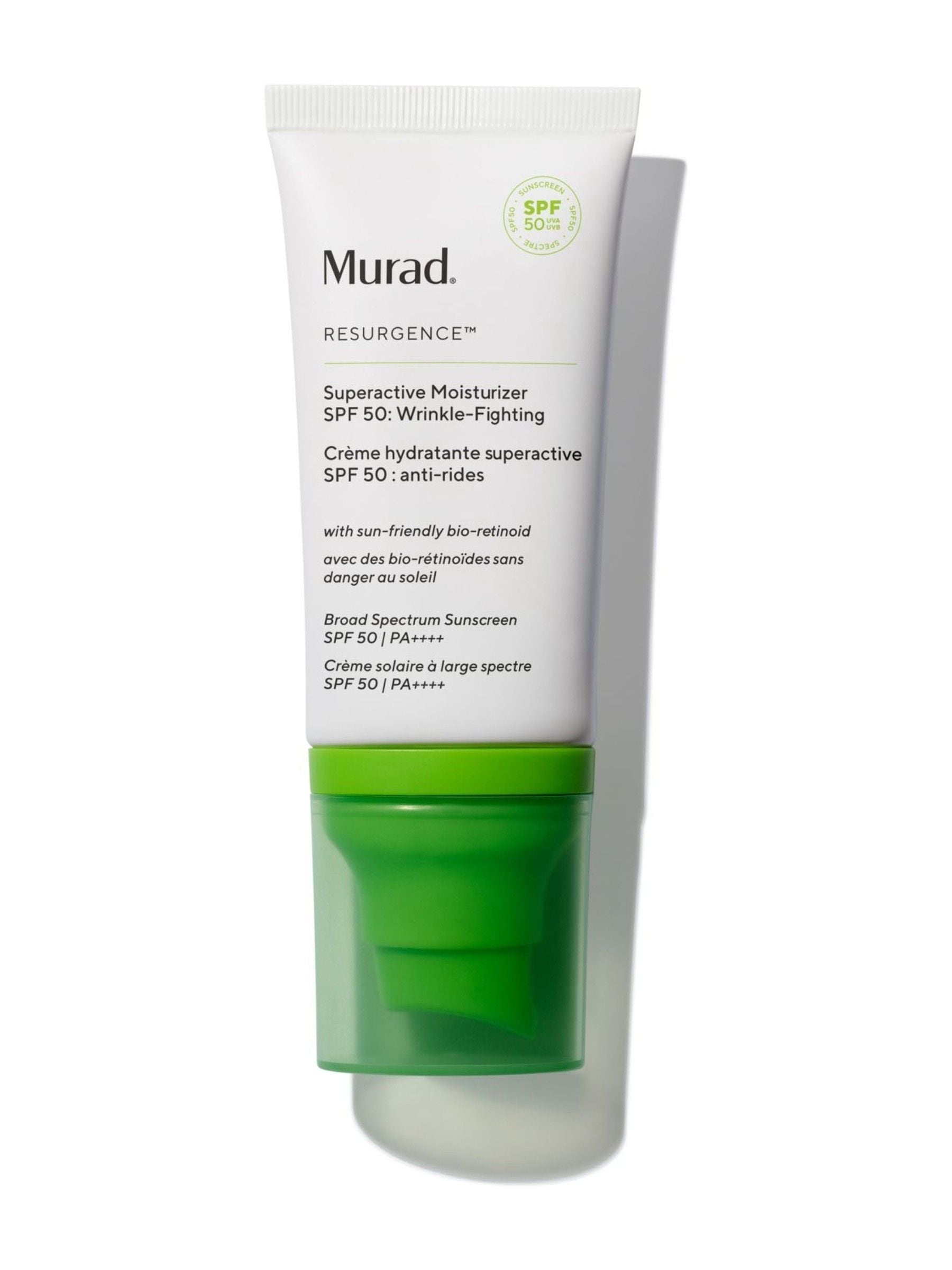 Murad Superactive Moisturizer SPF50 Wrinkle Fighting 50ml, imported from the UK