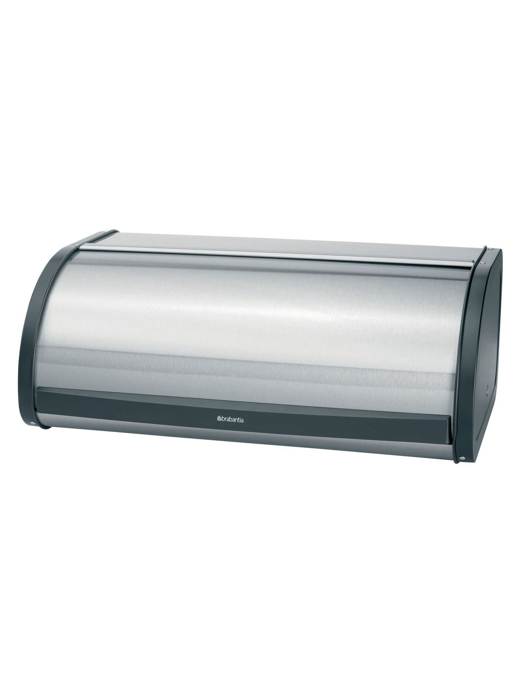 Brabantia Matt Steel Fingerprint Proof Roll Top Bread Bin