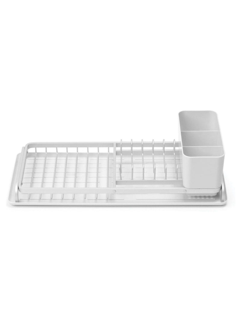 Brabantia Light Grey Sink Side Compact Dish Drying Rack - British product