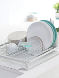 Brabantia Light Grey Sink Side Dish Drying Rack - British product