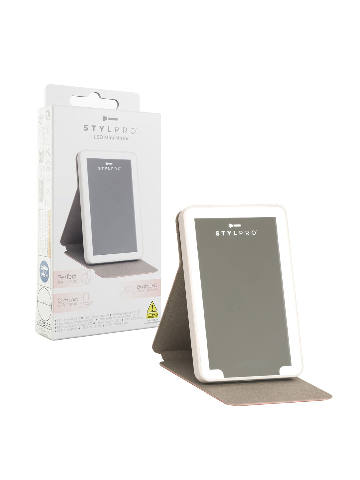 Stylpro LED Light Up Compact Mini Travel Mirror