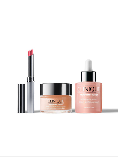 Clinique Hydrate and Glow Trio Skincare Bundle