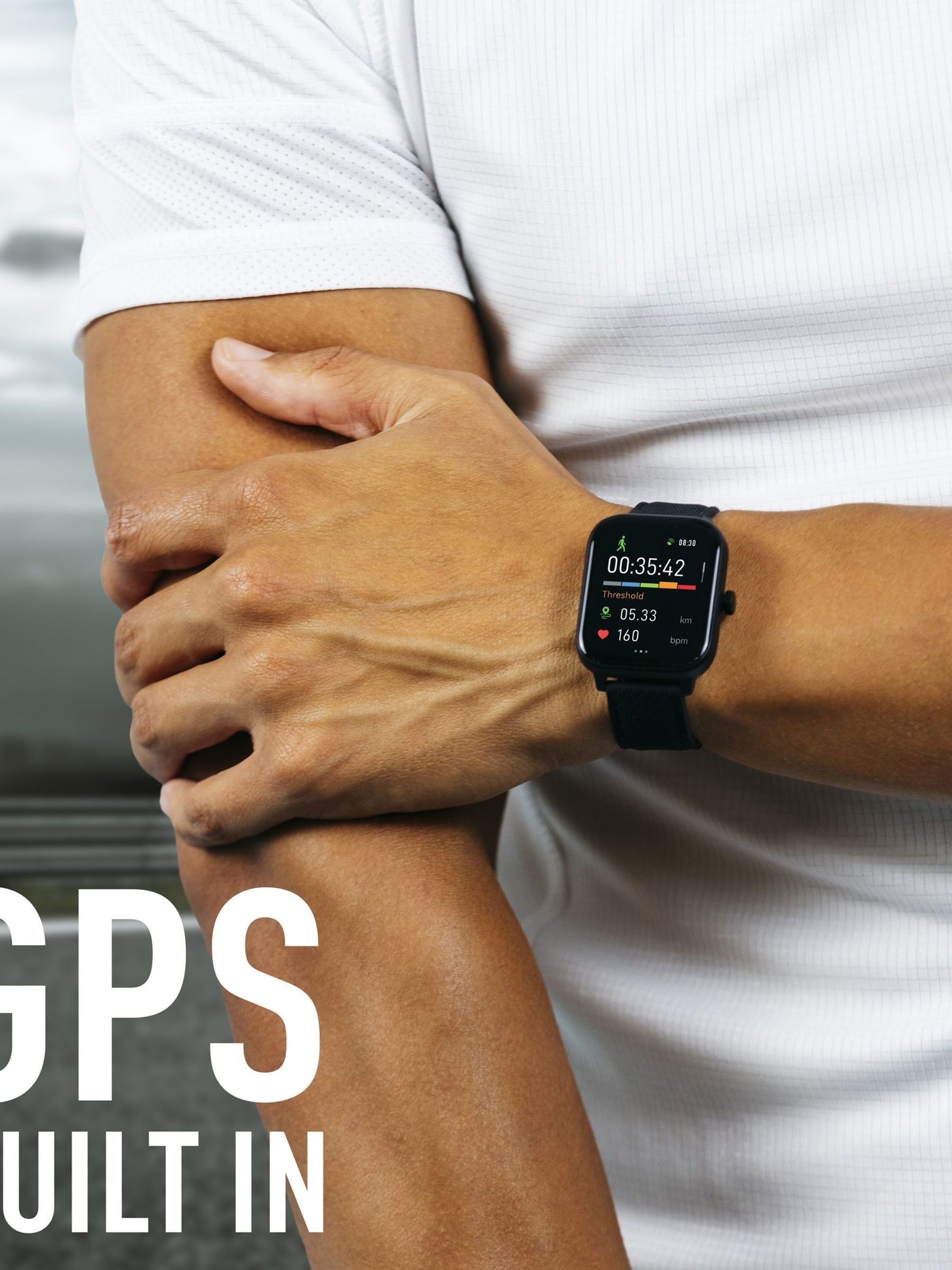 Reflex Active Black Series 44 smartwatch, imported from the UK