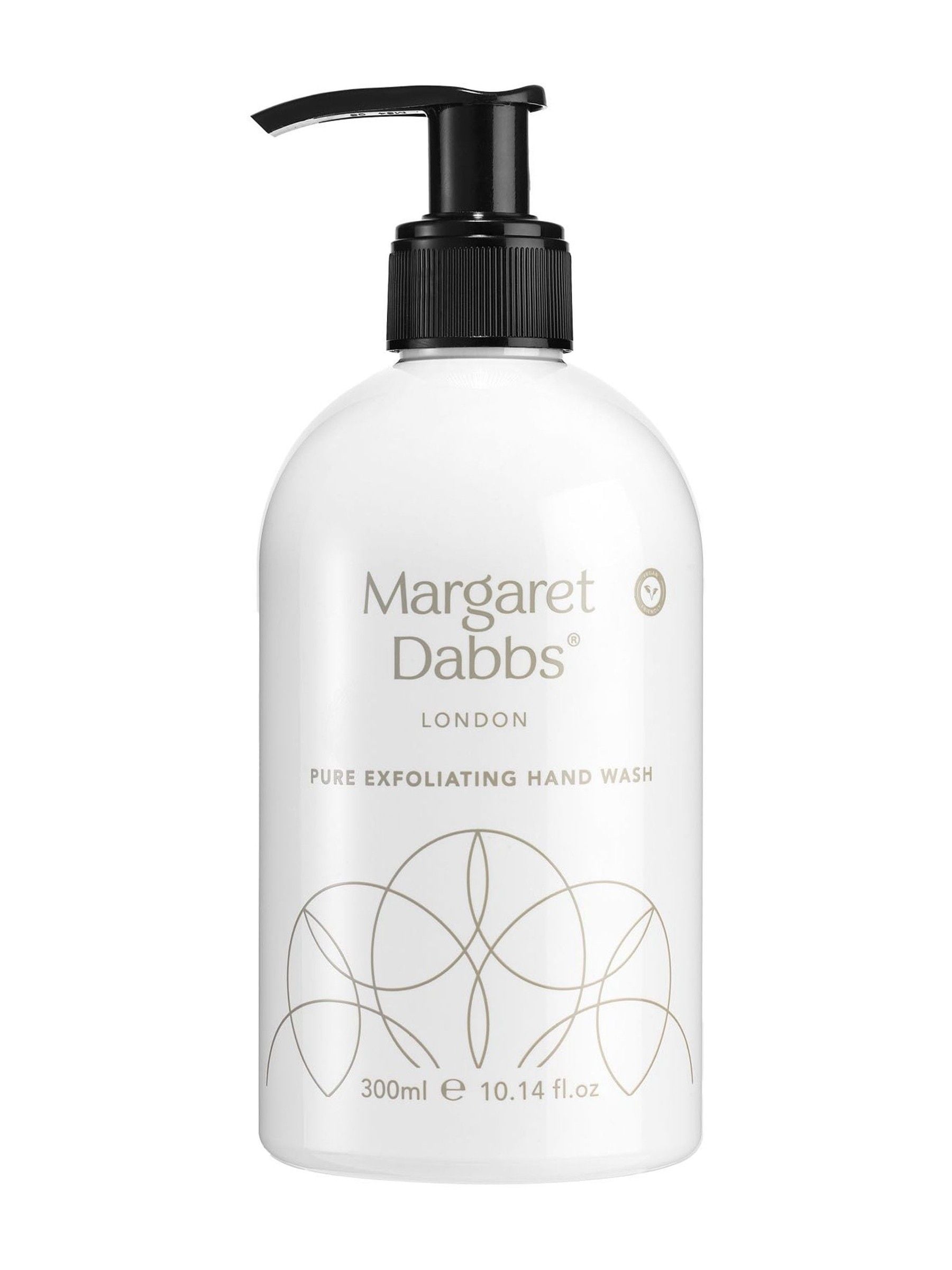 Margaret Dabbs London Pure Exfoliating Hand Wash 300ml, imported from the UK