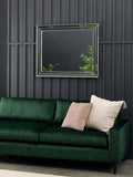 Gallery Home Champagne Roslyn Wall Mirror 100cm x 80cm, UK version