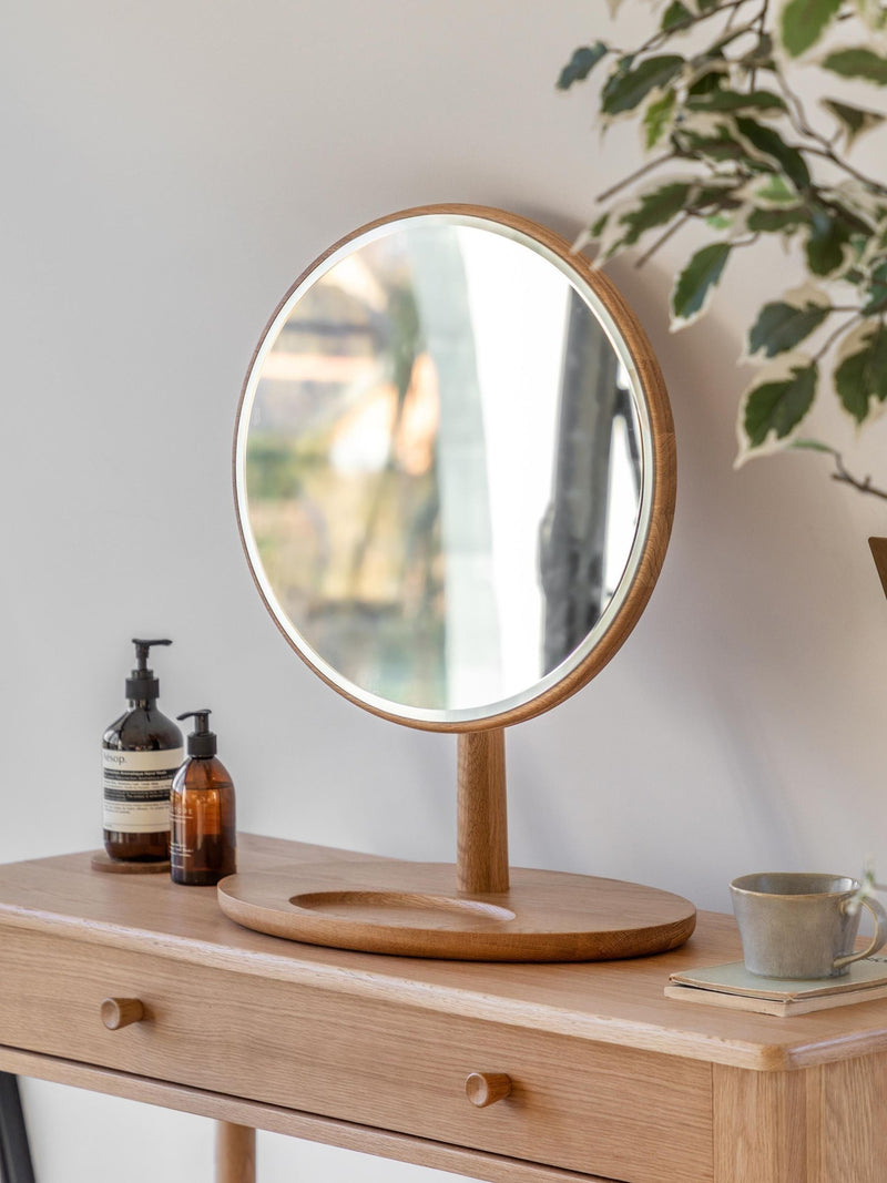 Gallery Home Light Wood Wyland Dressing Mirror