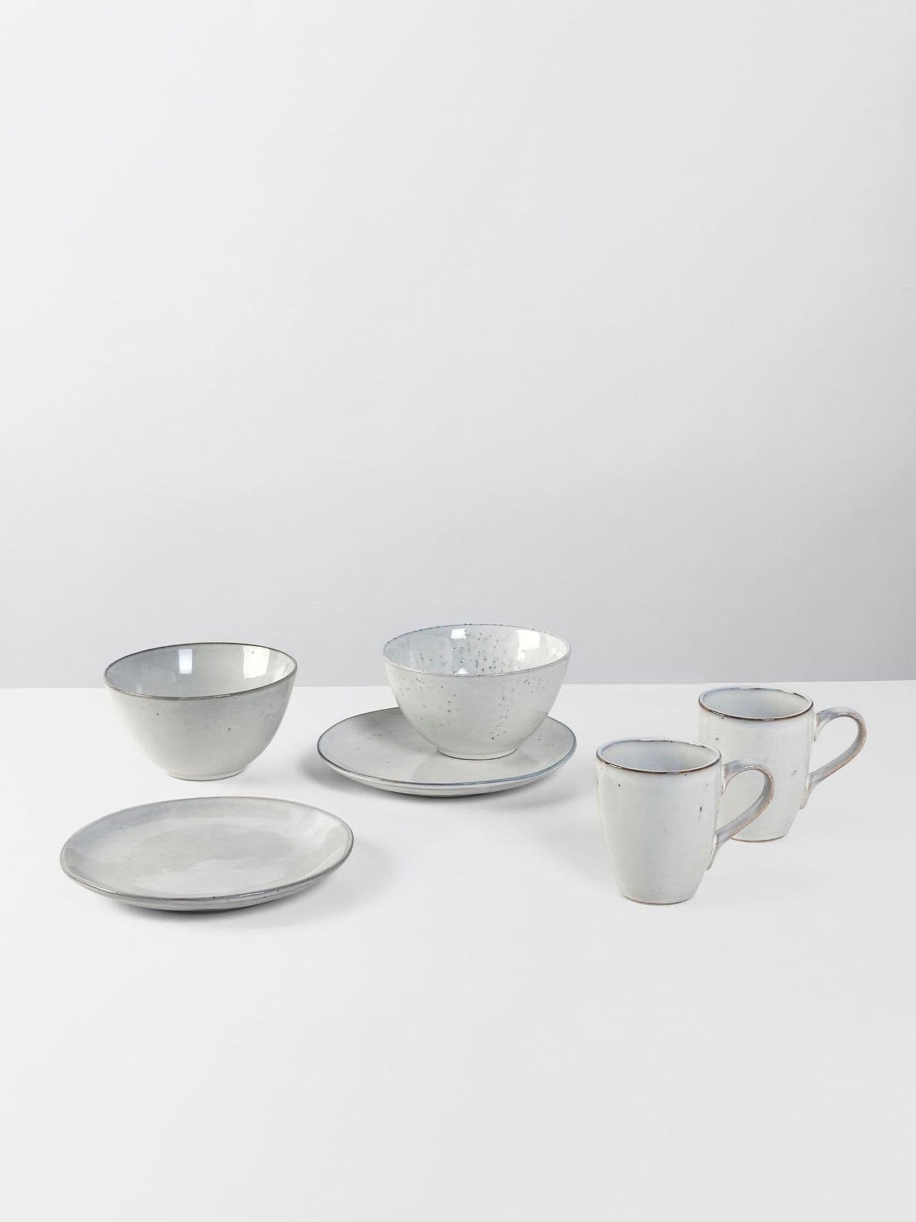Broste Copenhagen sand Nordic ceramic bowls set of 2 - British product